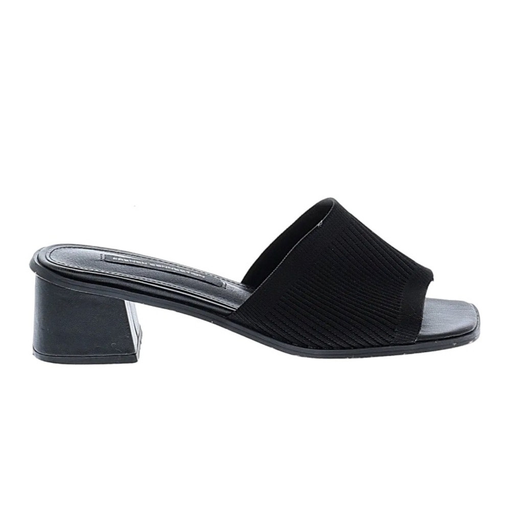French Connection textile mule